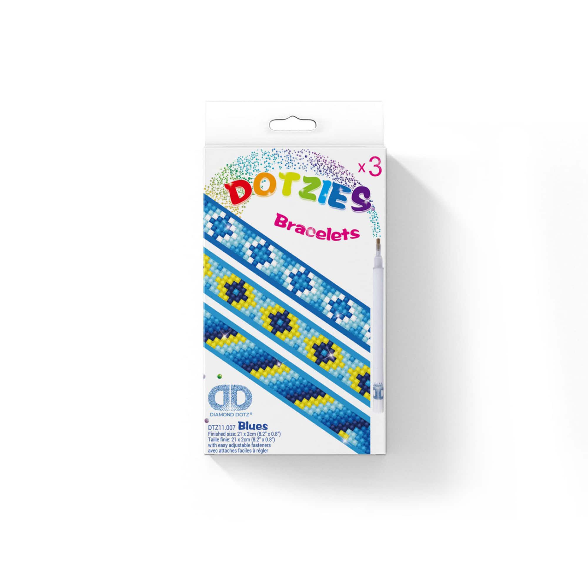 Diamond Dotz® Blues Dotzies Bracelets Kit
